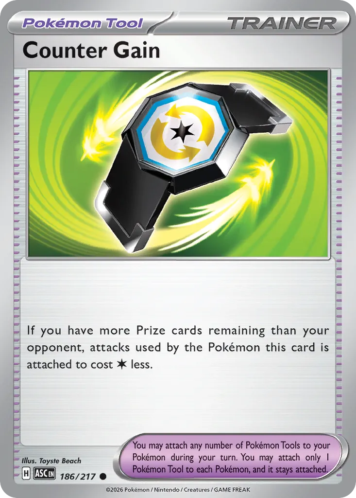 186/217 Counter Gain