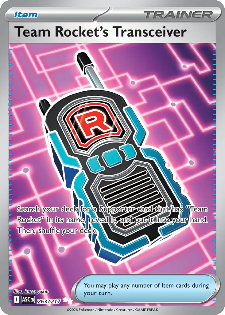 263/217 Team Rocket’s Transceiver