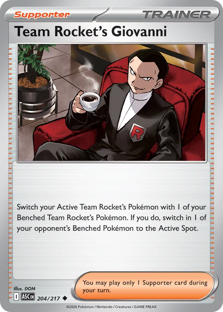 204/217 Team Rocket’s Giovanni