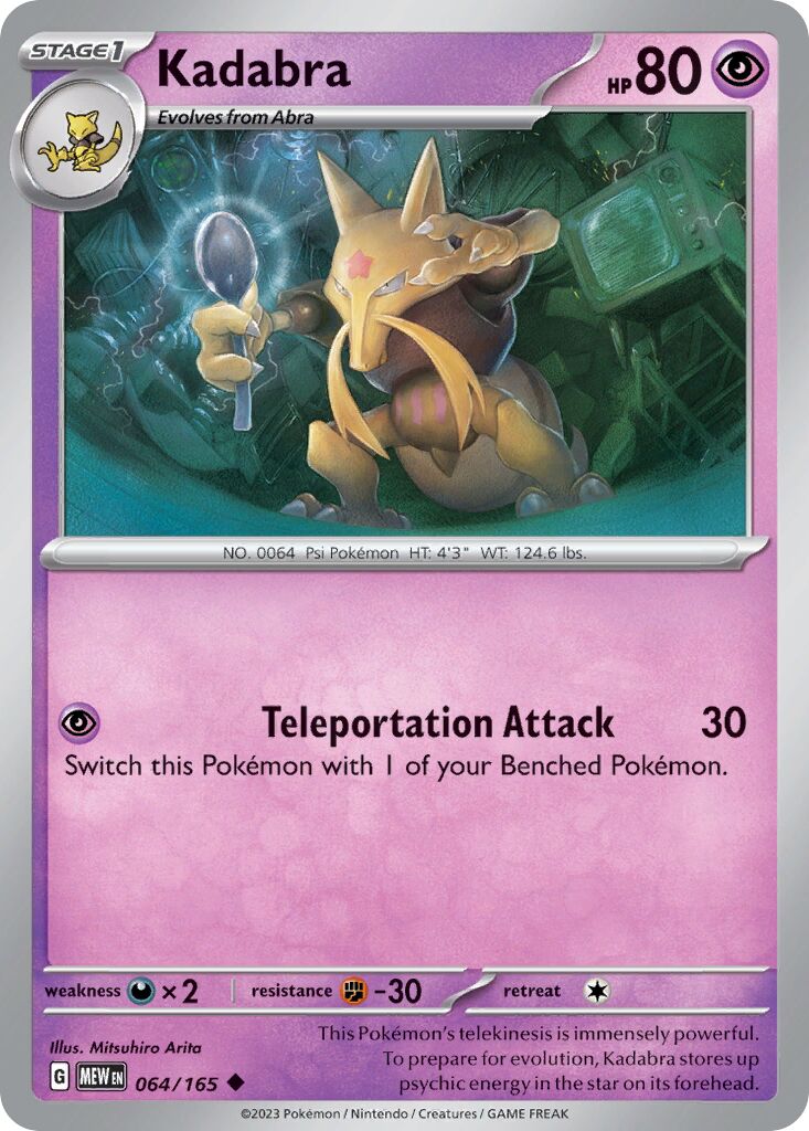 Kadabra 064/165