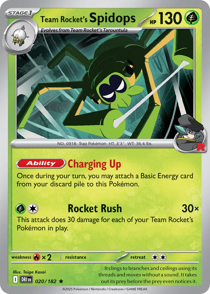 020/182 Team Rocket’s Spidops