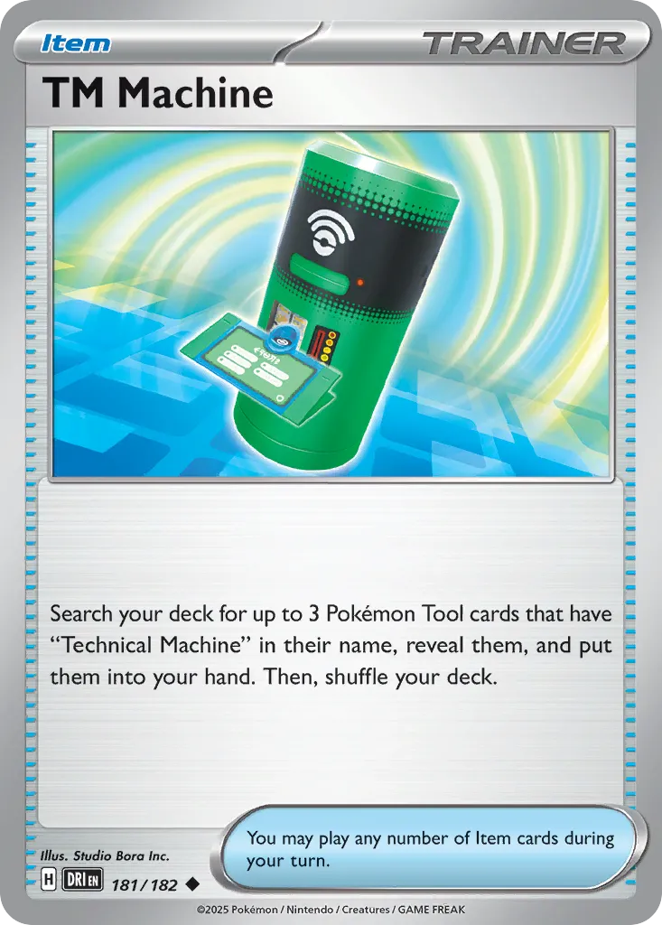 181/182 TM Machine