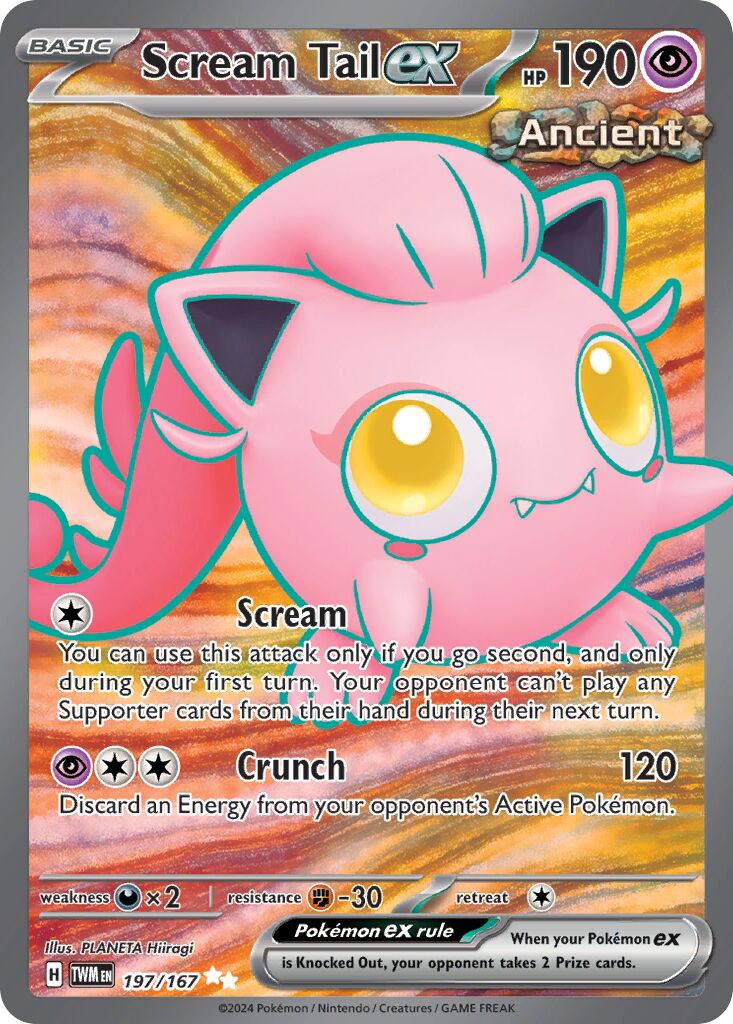 Scream Tail ex 197/167