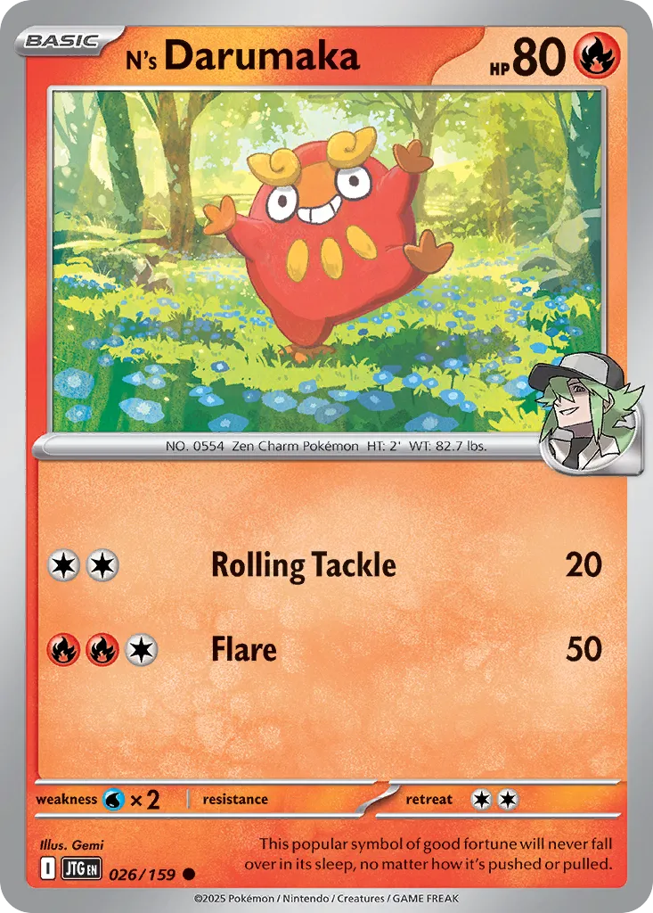 026/159 N’s Darumaka