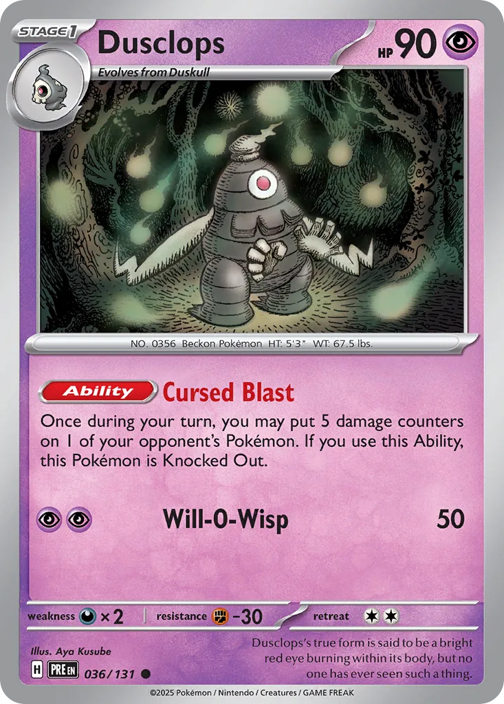 036/131 Dusclops