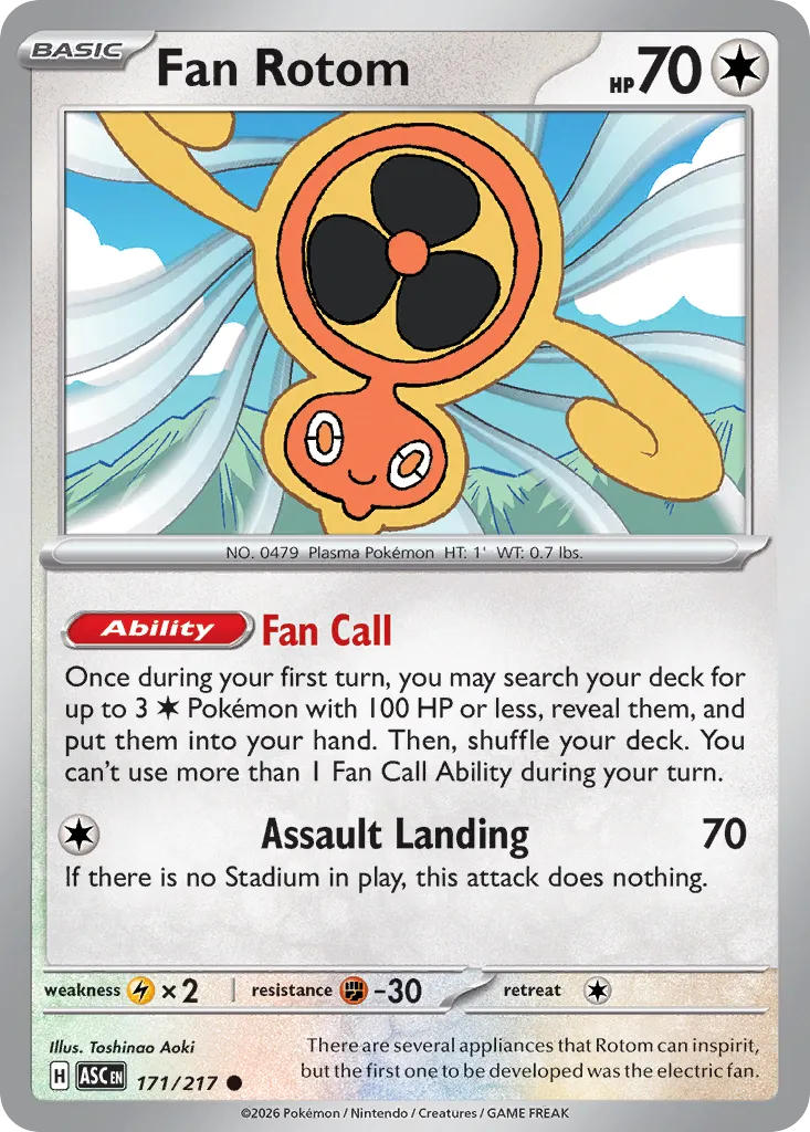 171/217 Fan Rotom