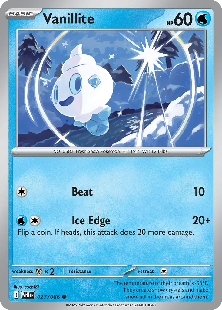 Vanillite (Poke Ball Pattern) 027/086