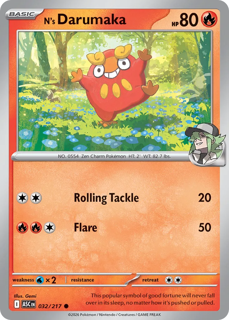 032/217 N’s Darumaka
