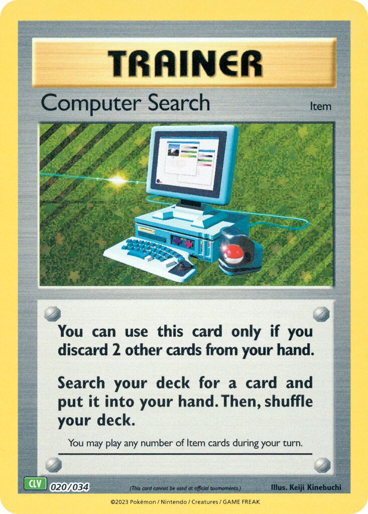 Computer Search 020/034 Holo CLV