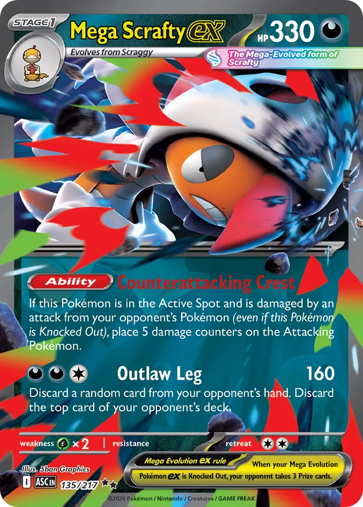 135/217 Mega Scrafty ex