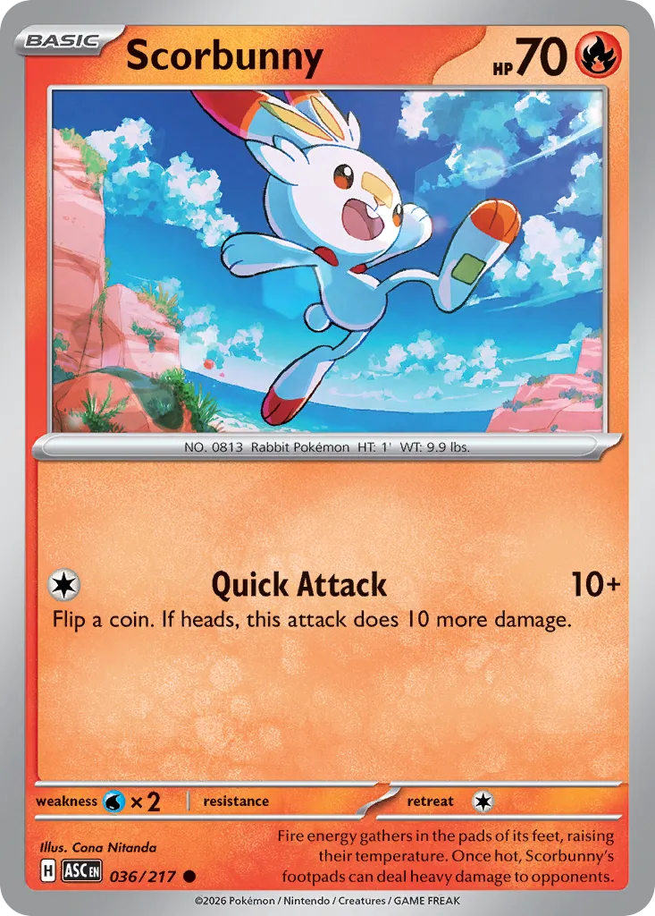 036/217 Scorbunny