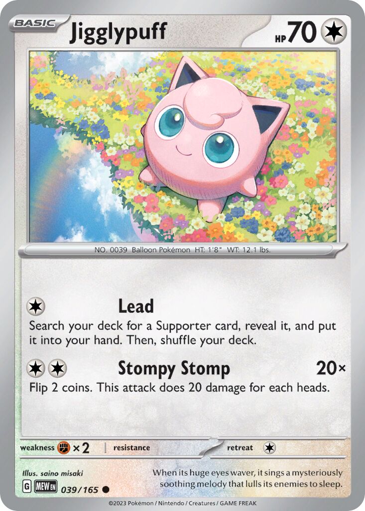 Jigglypuff 039/165