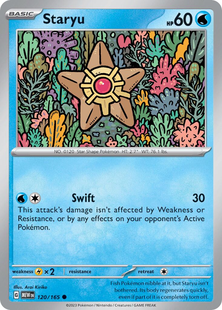 Staryu 120/165