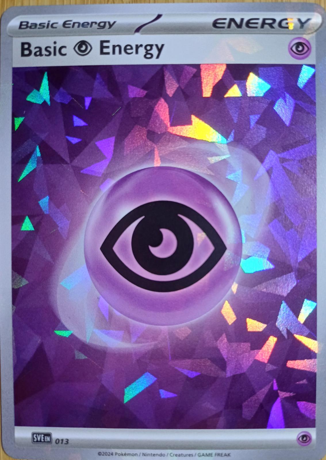 SVE 013 Cracked Ice Holo Energy