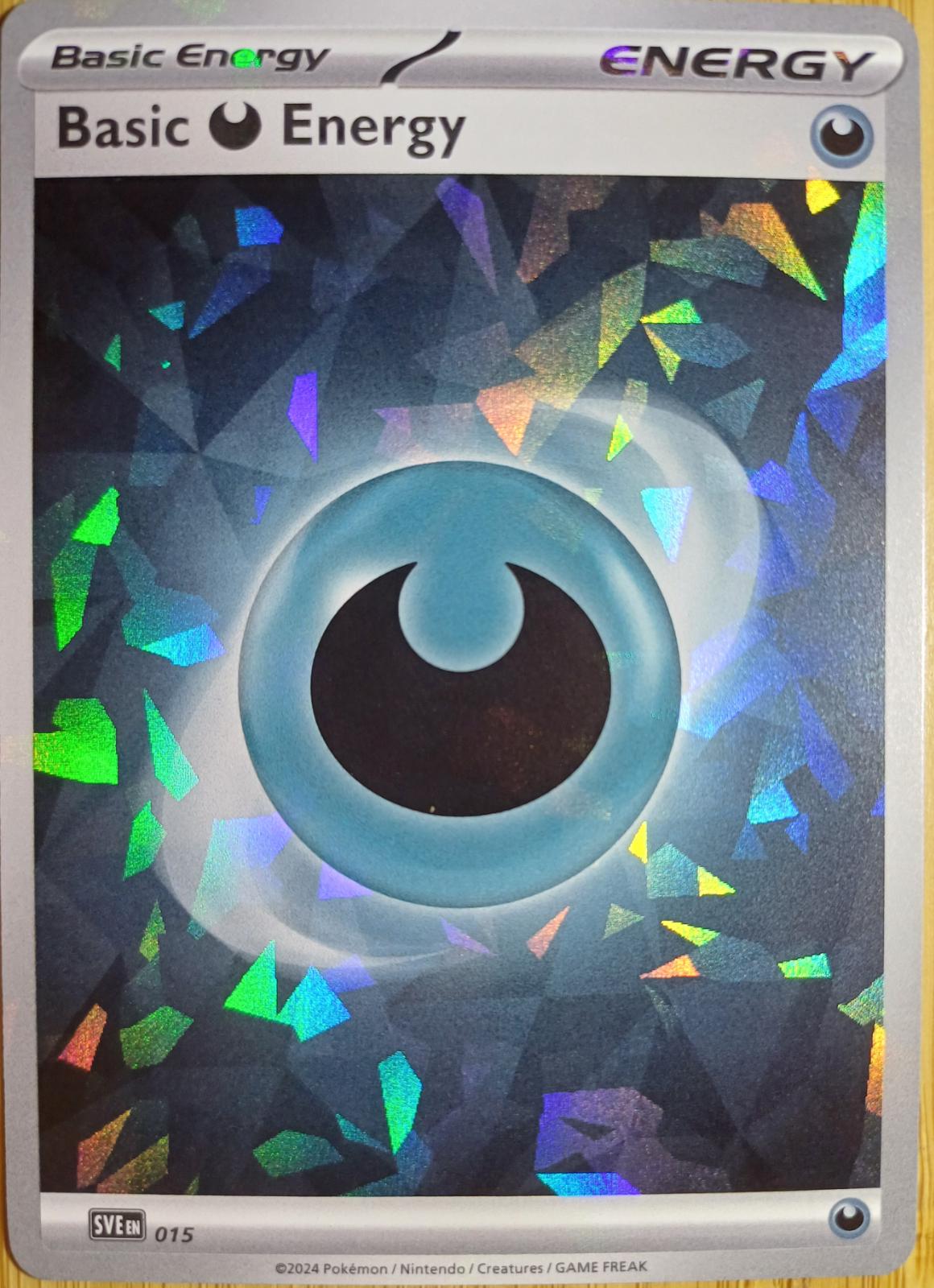 SVE 015 Cracked Ice Holo Energy