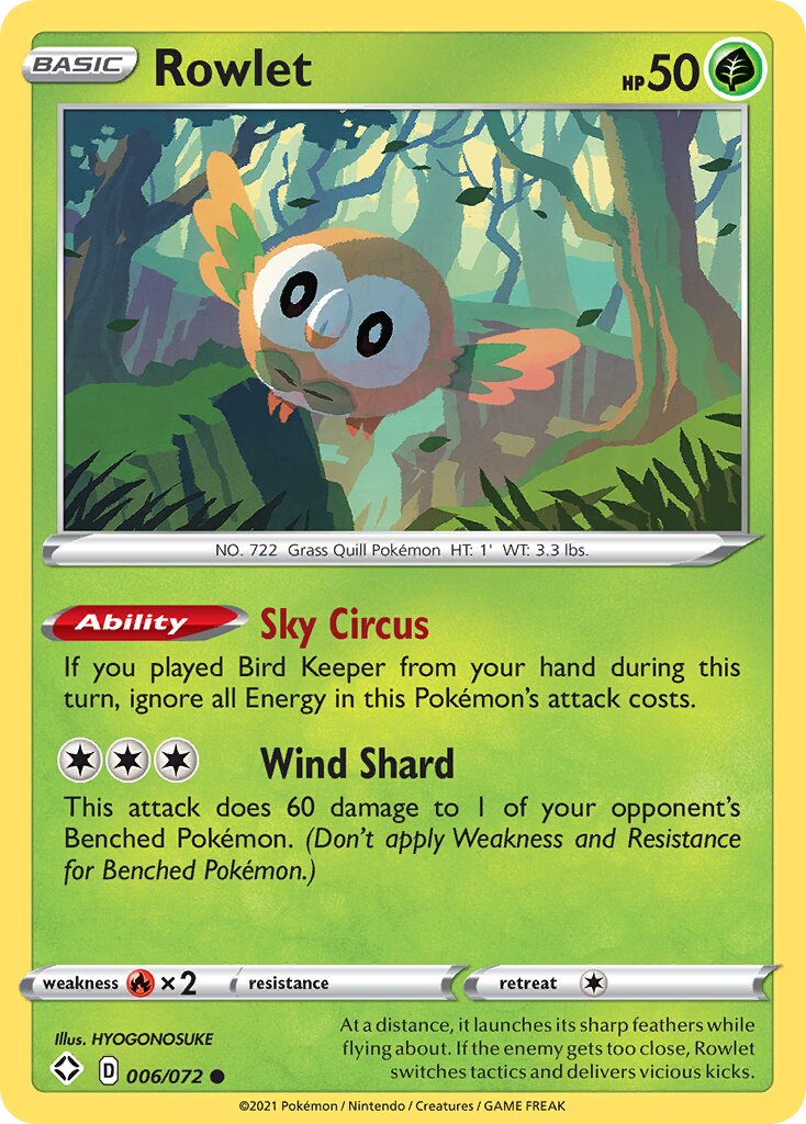 Rowlet 006/072