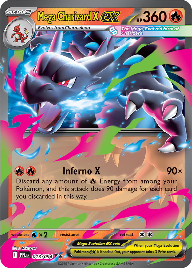 013/094 Mega Charizard X EX