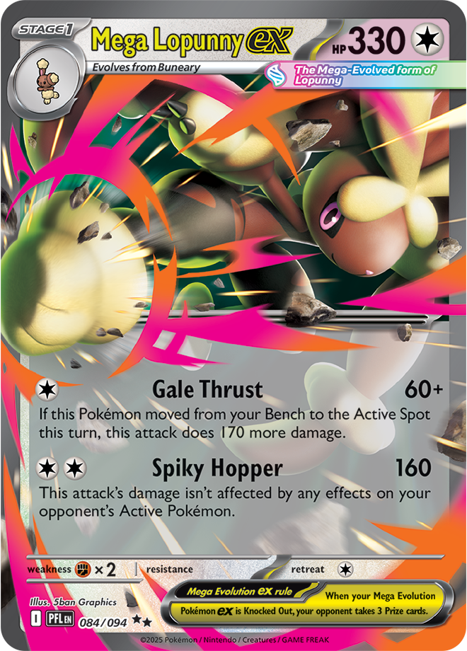 084/094 Mega Lopunny EX