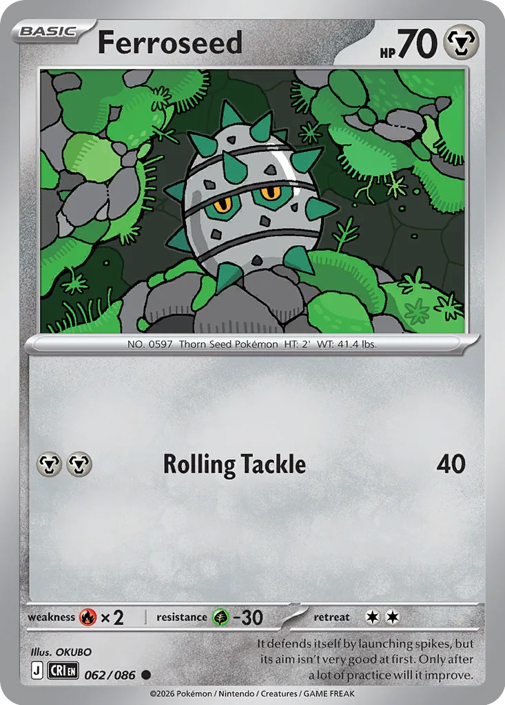 062/086 Ferroseed