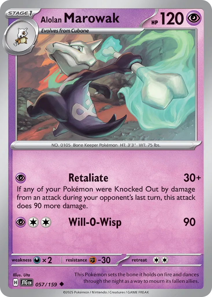 057/159 Alolan Marowak