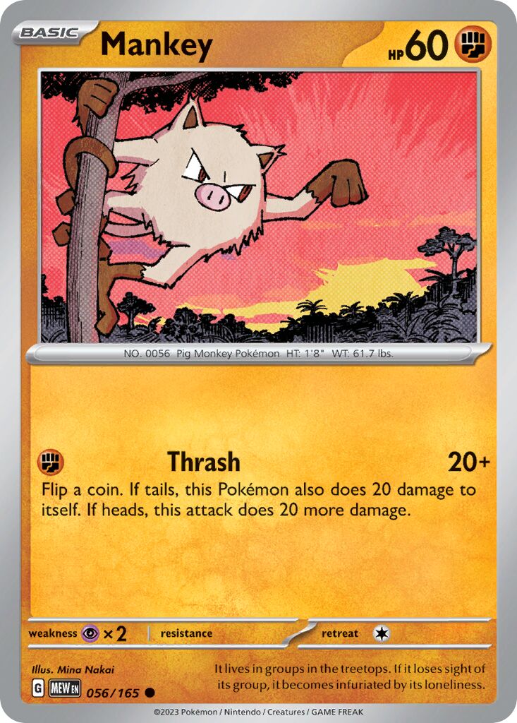 Mankey 056/165
