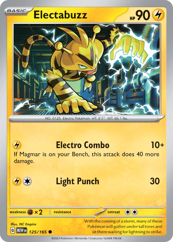 Electabuzz 125/165