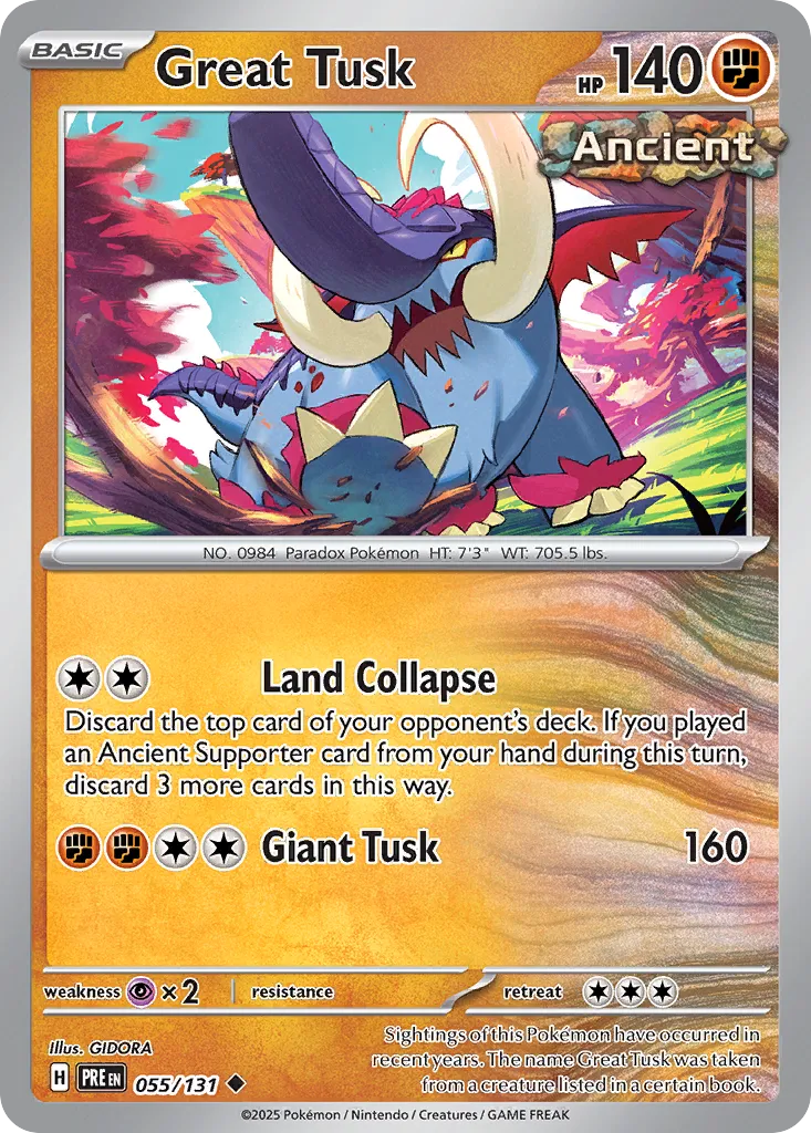 055/131 Great Tusk