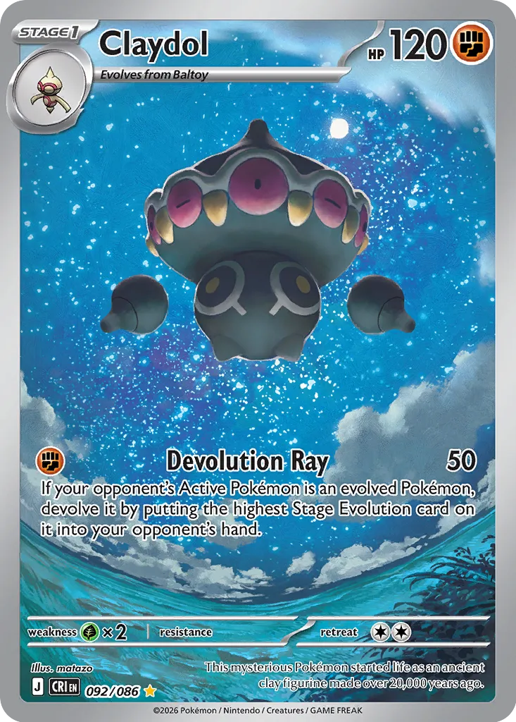 092/086 Claydol