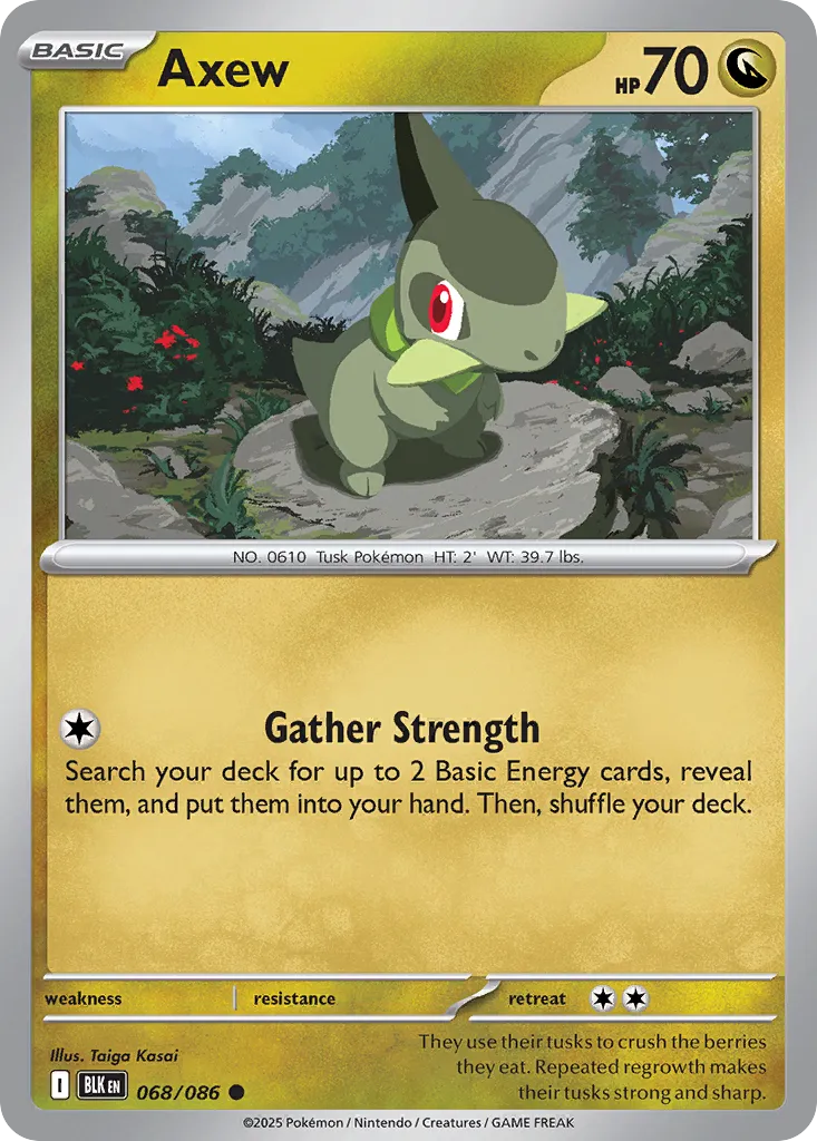 068/086 Axew