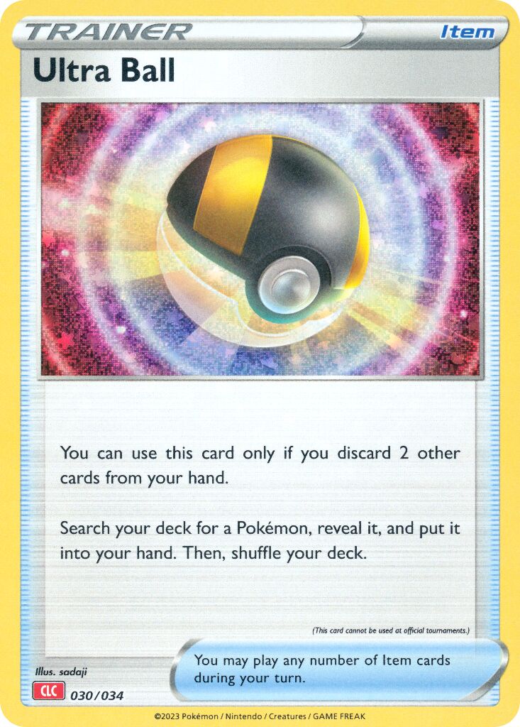 Ultra Ball 030/034 Holo CLC