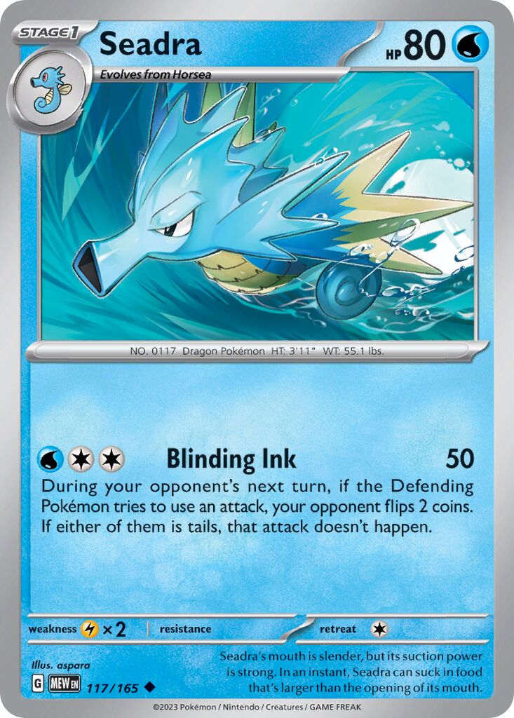 Seadra 117/165