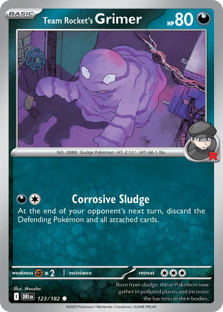 123/182 Team Rocket’s Grimer