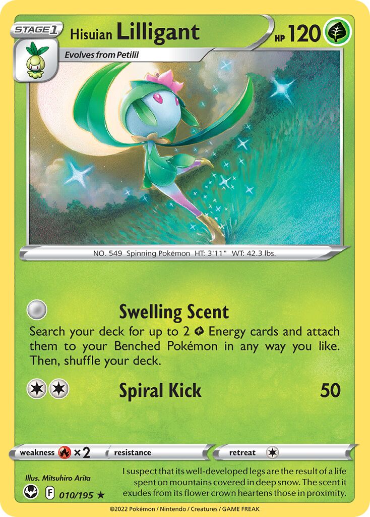 Hisuian Lilligant 010/195