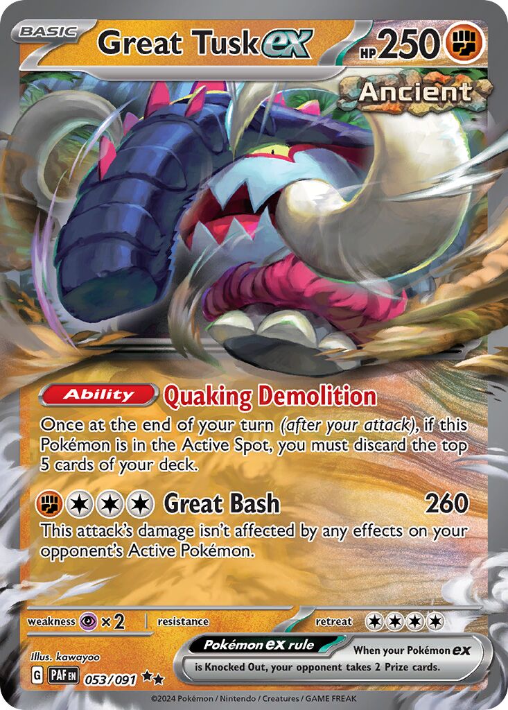 053/091 Great Tusk ex