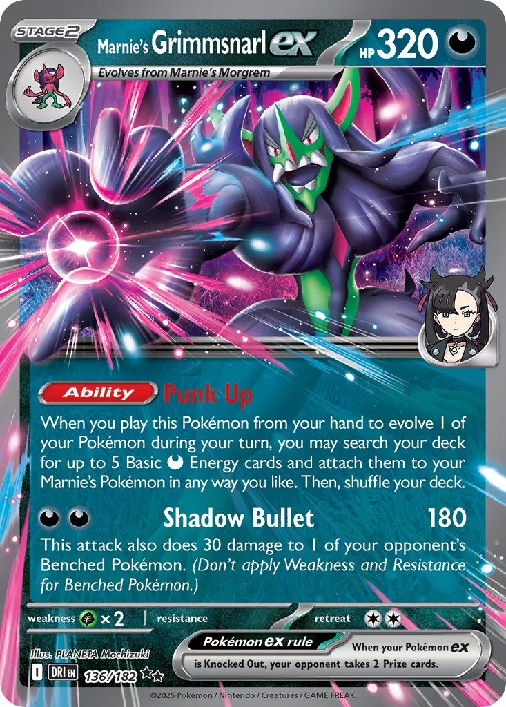 136/182 Marnie’s Grimmsnarl ex