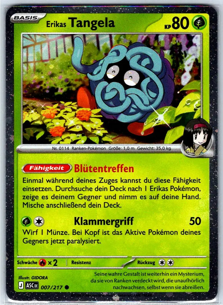 Tangela 007/217 Cosmo Holo