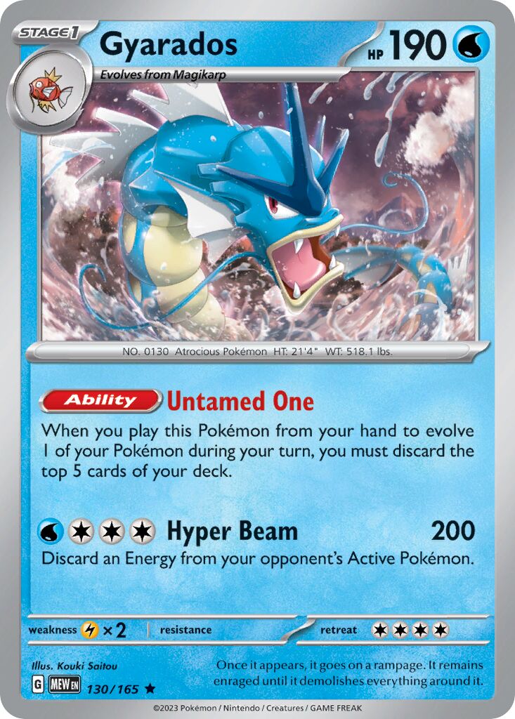 Gyarados 130/165