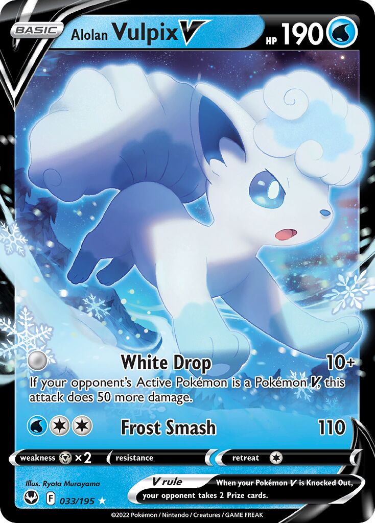 Alolan Vulpix V 033/195