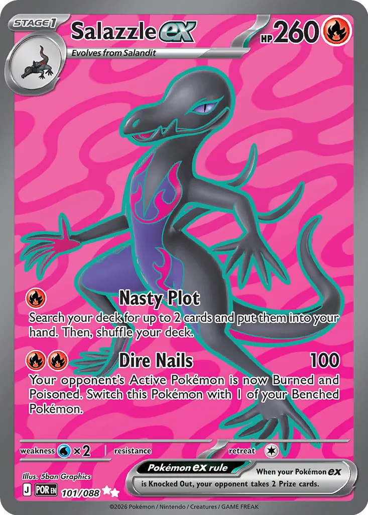 101/088 Salazzle ex