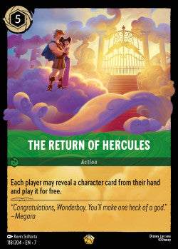 118 The Return Of Hercules