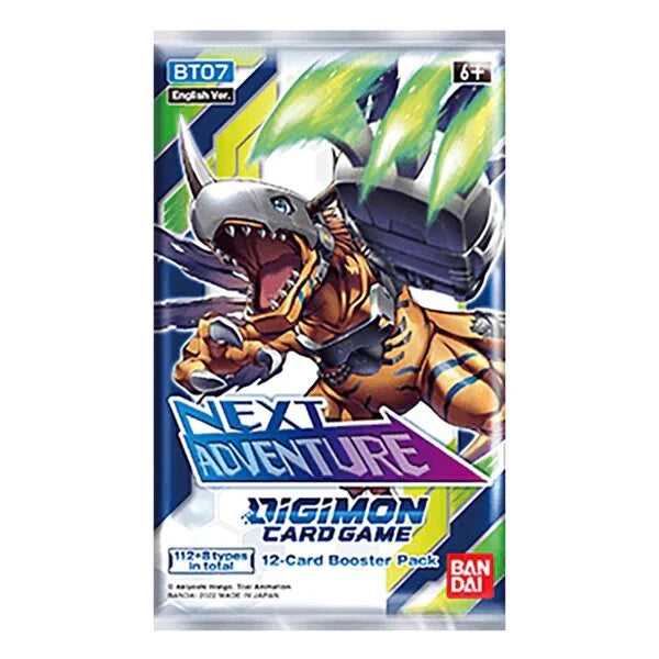 Digimon Next Adventure Booster Pakke