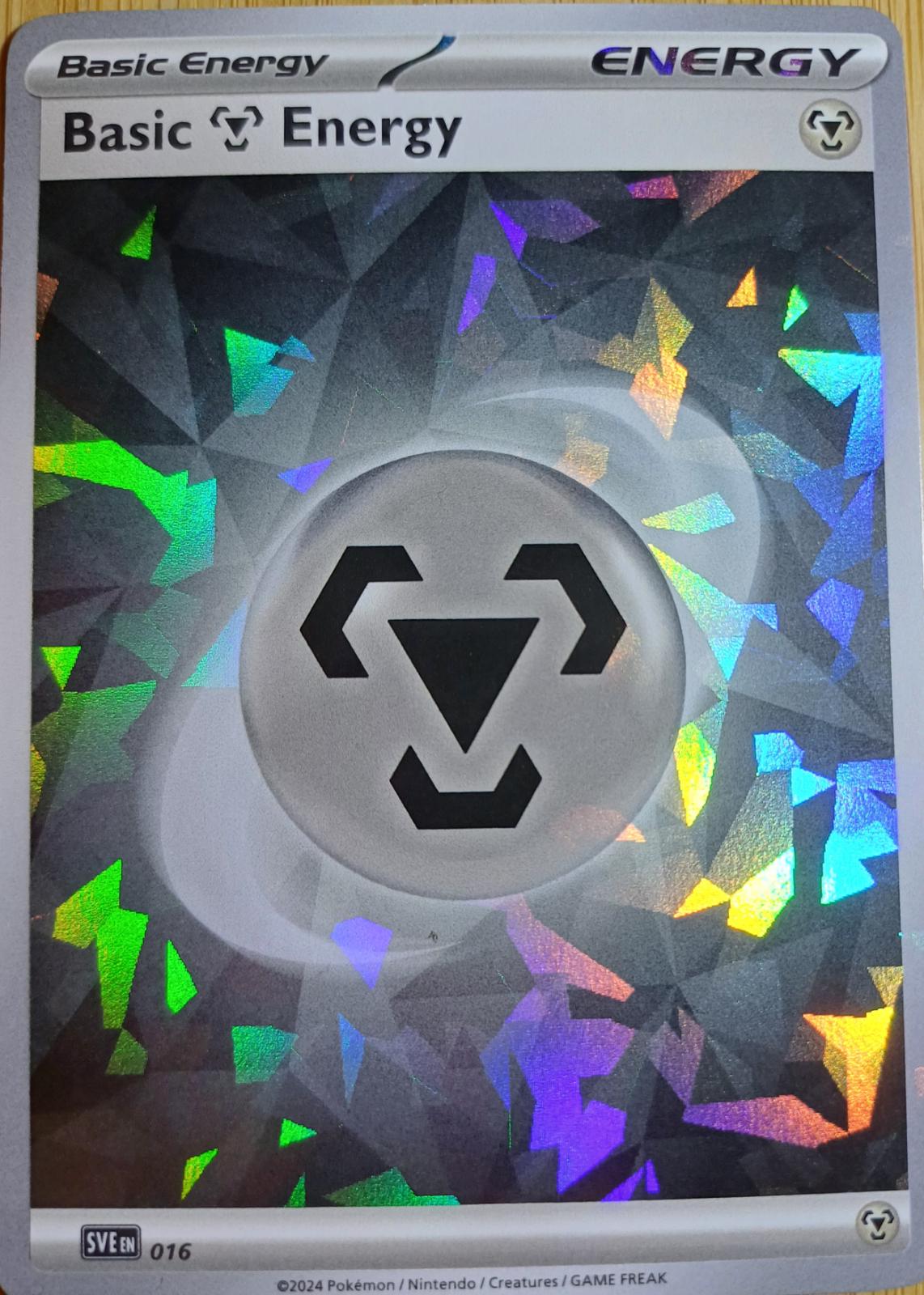 SVE 016 Cracked Ice Holo Energy