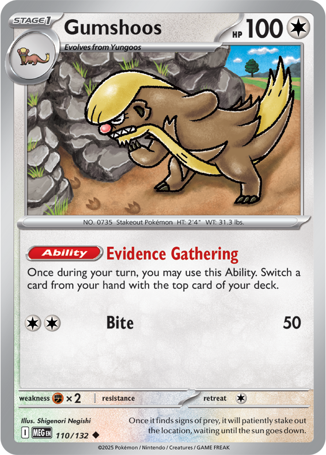 Gumshoos 110/132