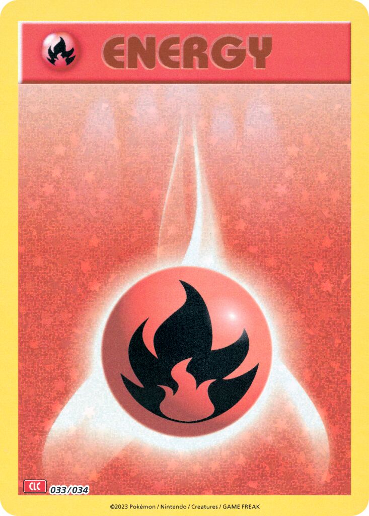 Basic Fire Energy 033/034 Holo CLC