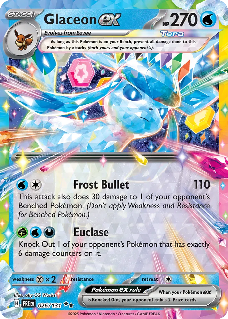 026/131 Glaceon ex