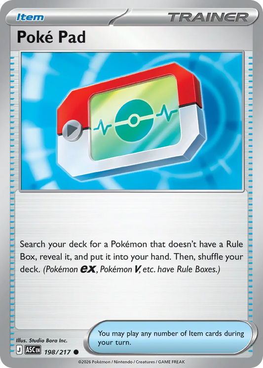 198/217 Poké Pad