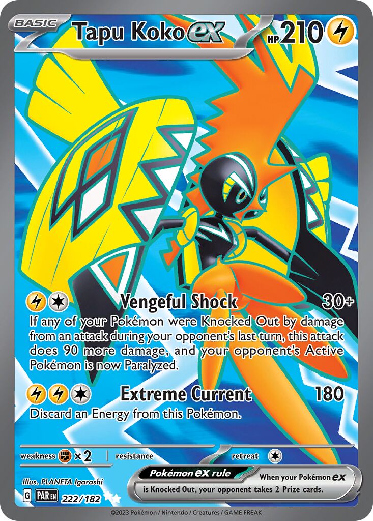 Tapu Koko ex 222/182
