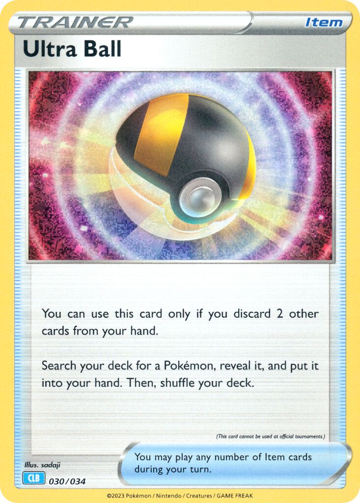Ultra Ball 030/034 Holo CLB