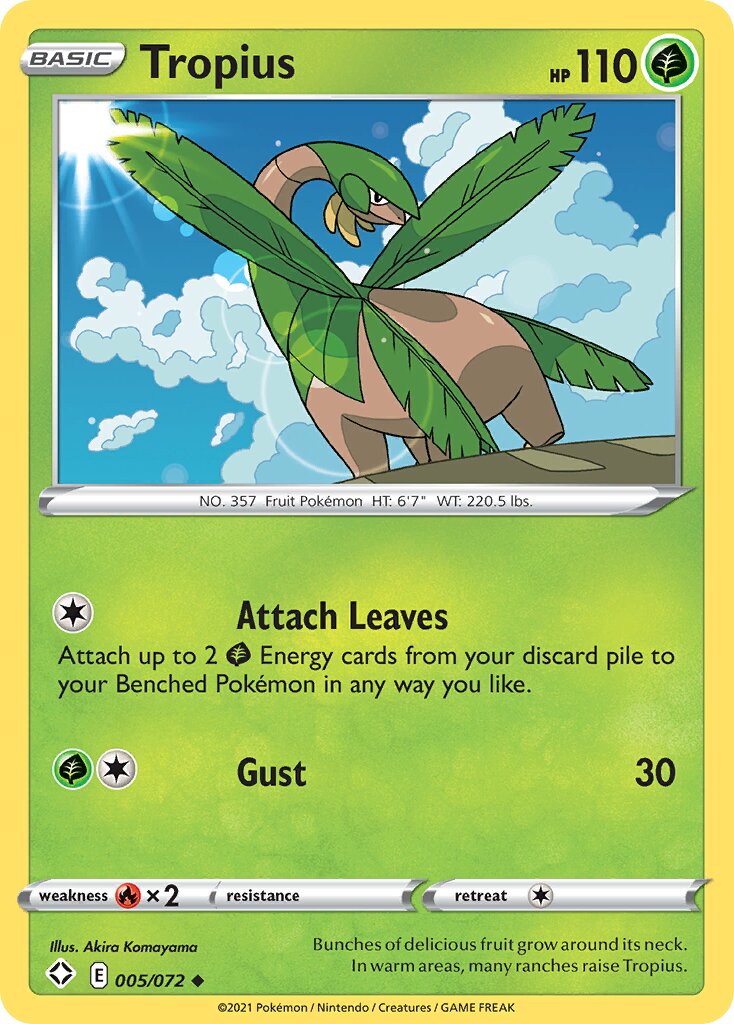 Tropius 005/072