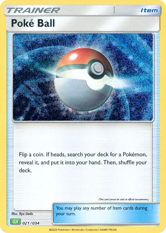 Poke Ball 021/034 Holo CLV